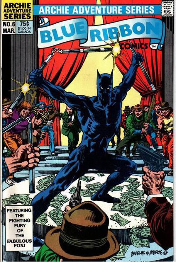 Blue Ribbon Comics #6 cover