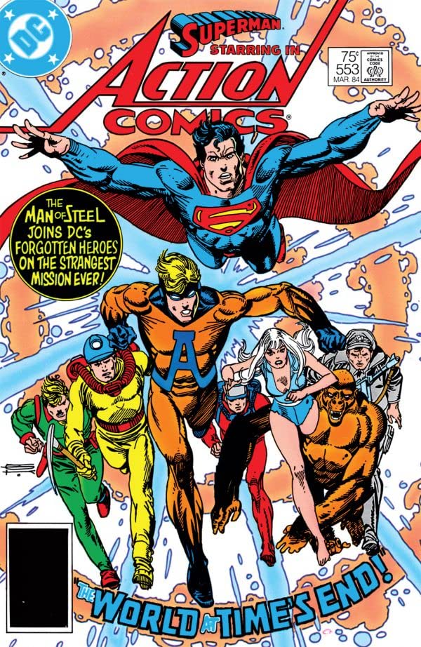 Action Comics #553 cover