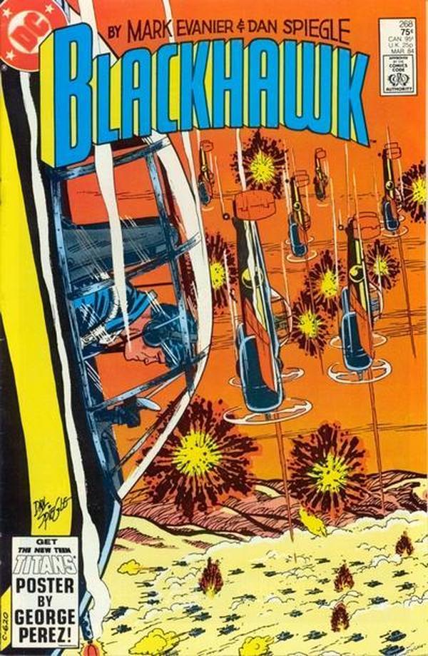 Blackhawk #268 cover
