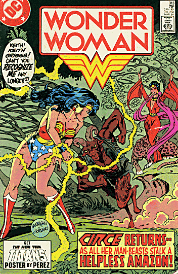 Wonder Woman #313 cover