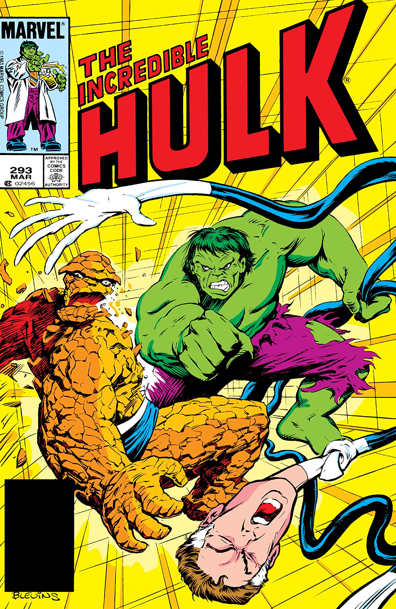 The Incredible Hulk #293 cover