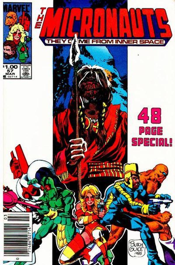 Micronauts #57 cover