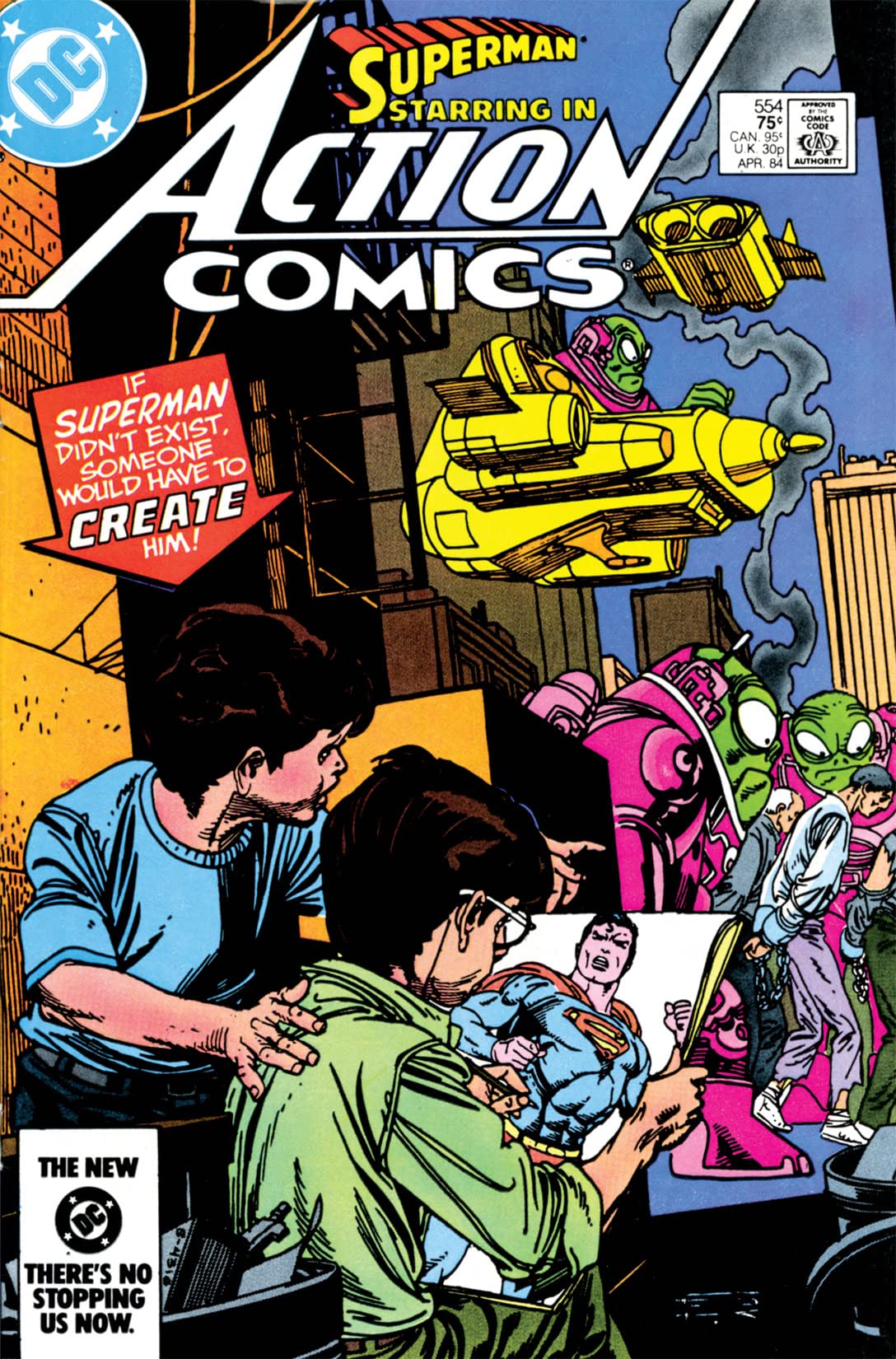 Action Comics #554 cover