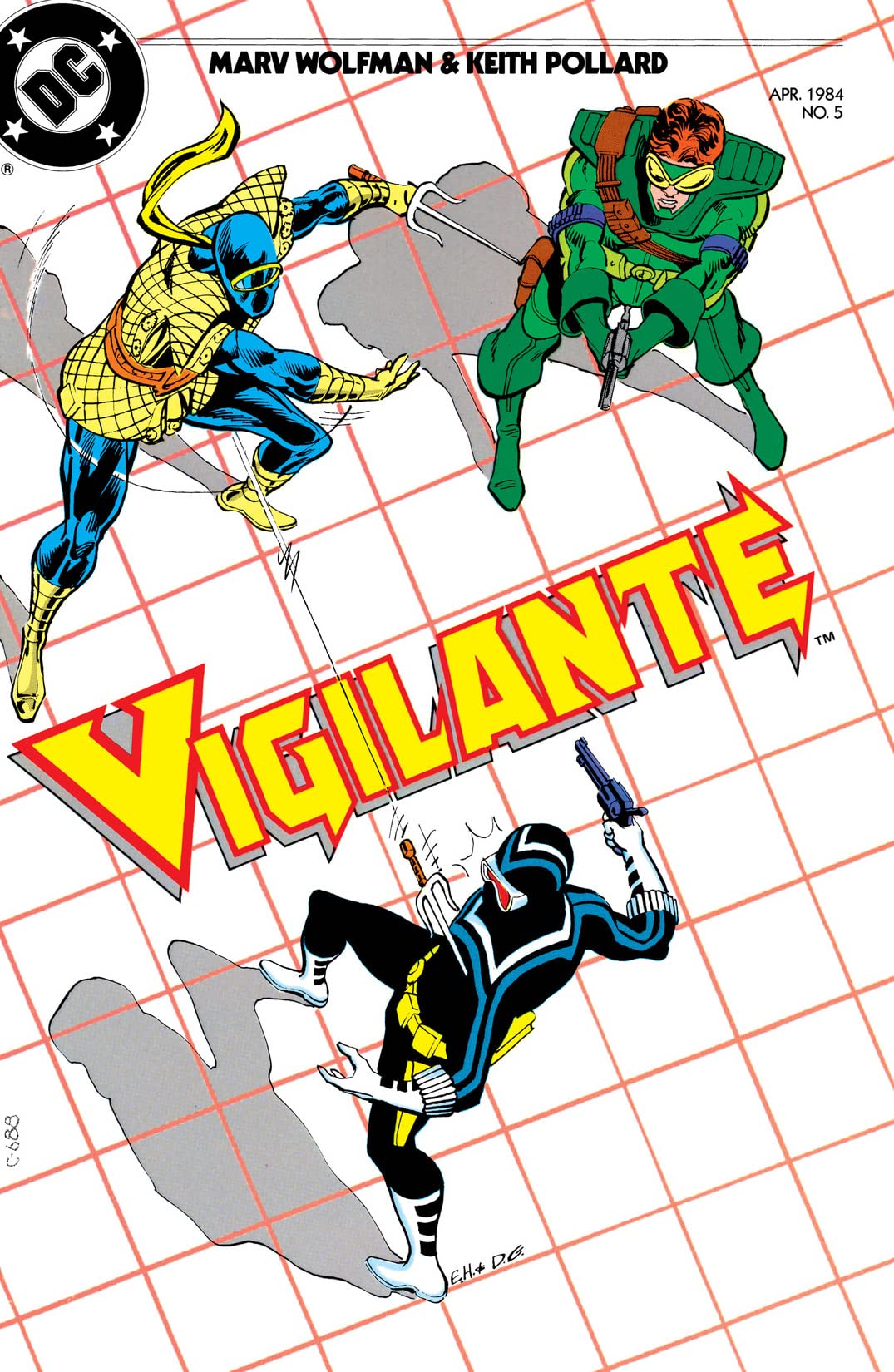 The Vigilante #5 cover