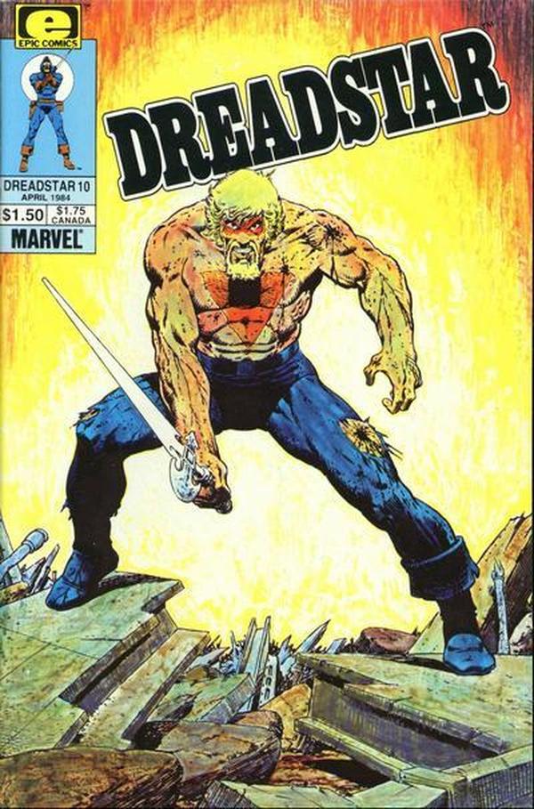 Dreadstar #10 cover