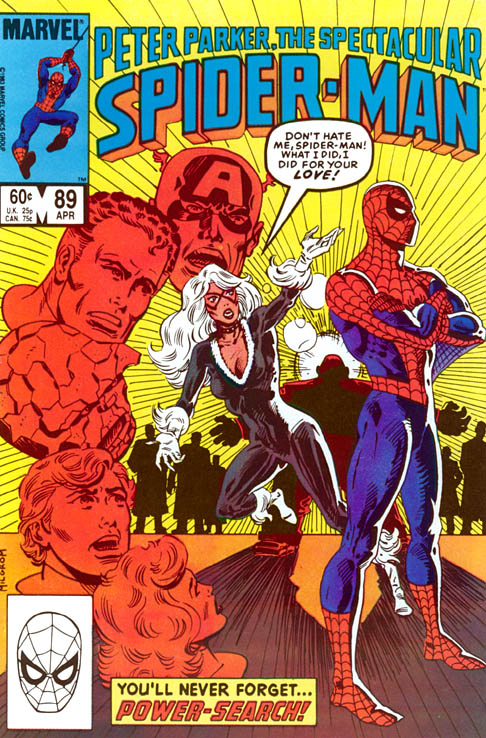 The Spectacular Spider-Man #89 cover