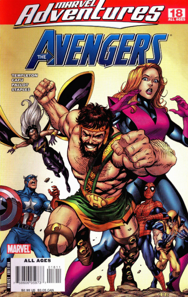 Marvel Adventures The Avengers #18