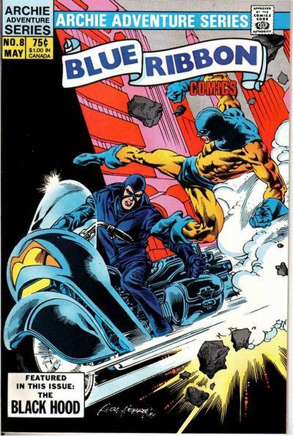 Blue Ribbon Comics #8 cover