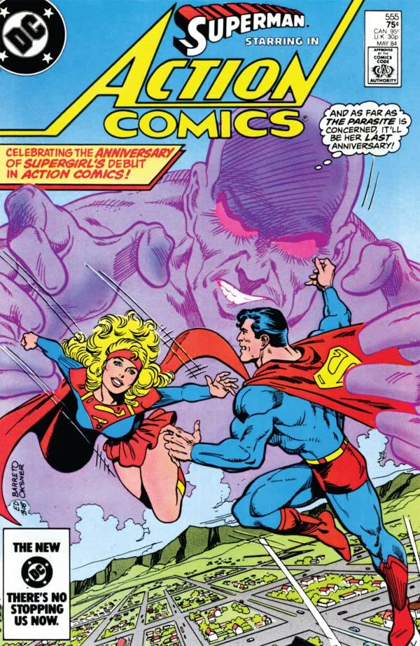 Action Comics #555 cover