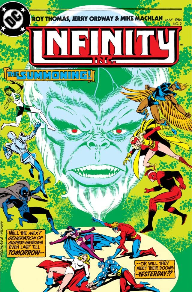 Infinity, Inc. #2 cover