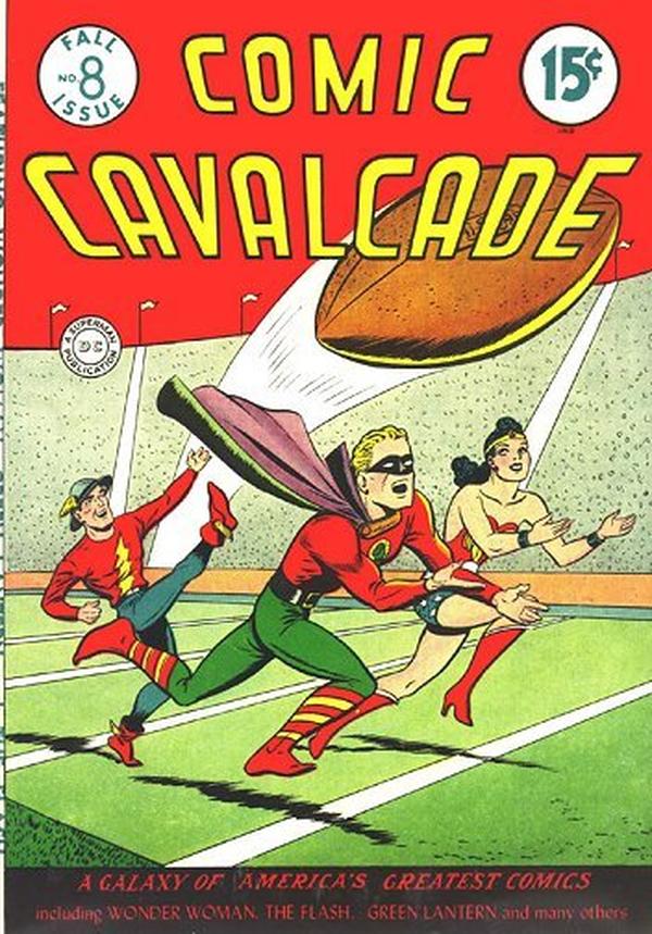 Comic Cavalcade #8 cover