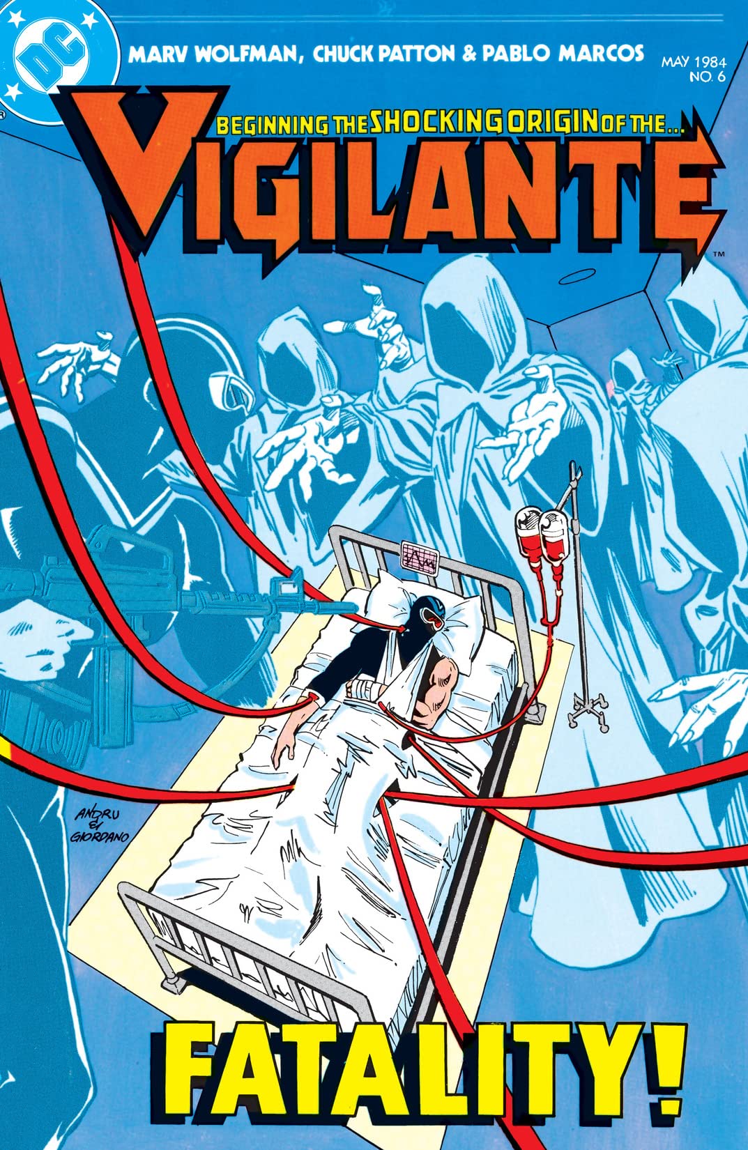 The Vigilante #6 cover