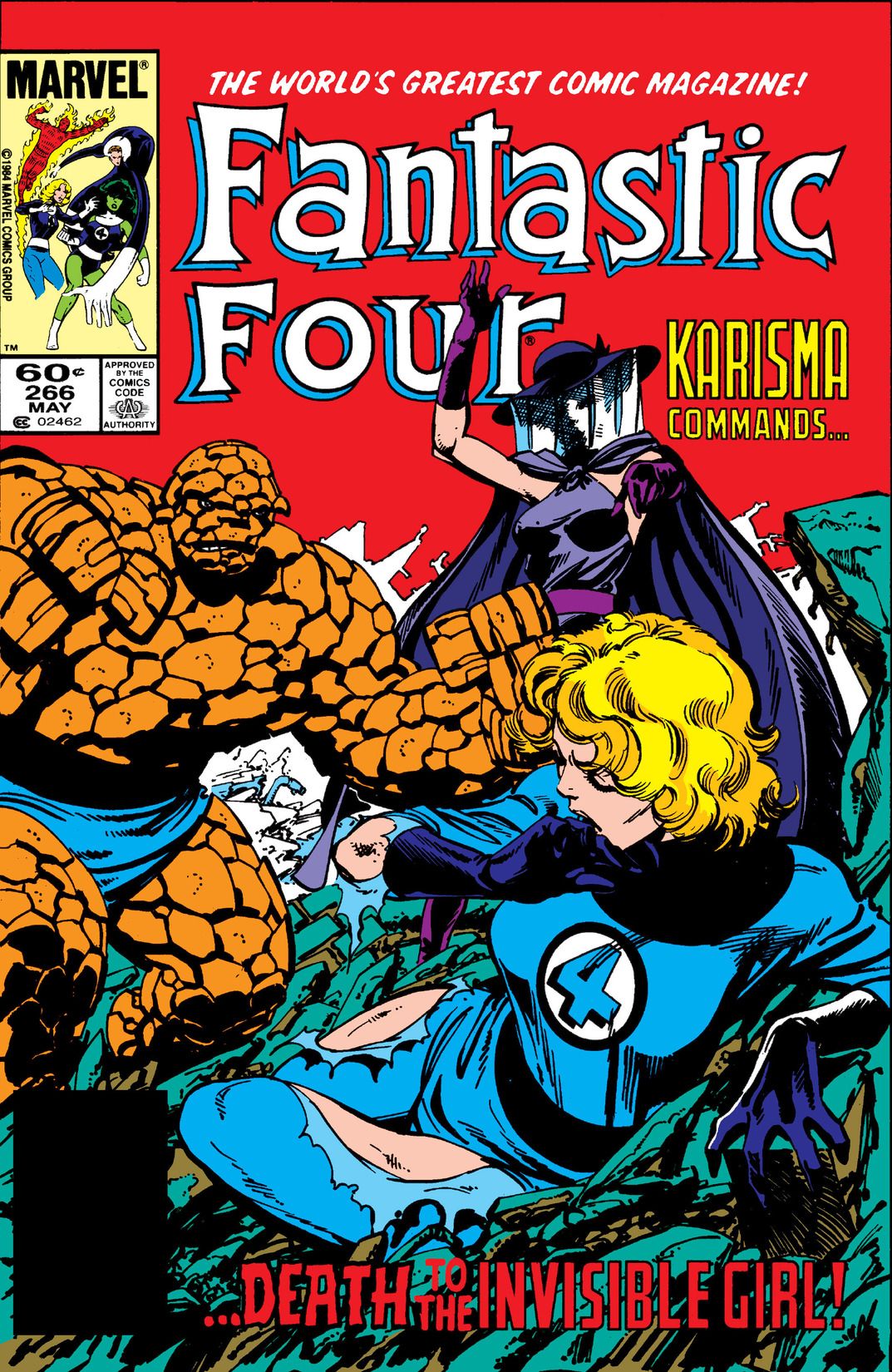 Fantastic Four #266 cover