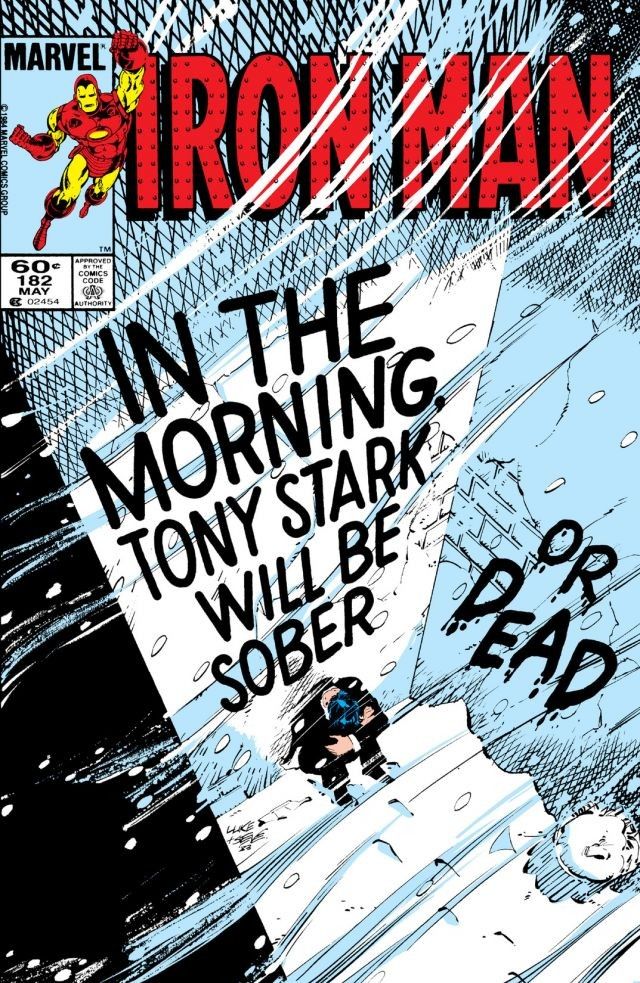 Iron Man #182 cover
