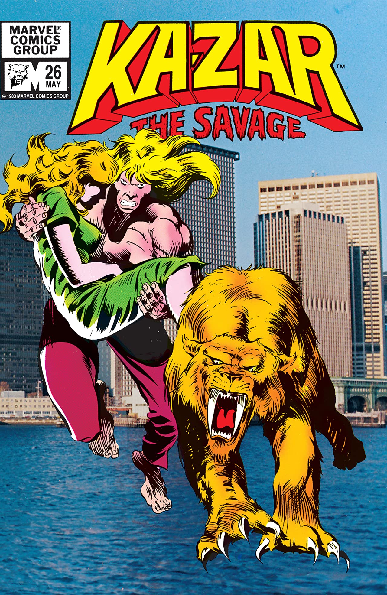 Ka-Zar the Savage #26 cover