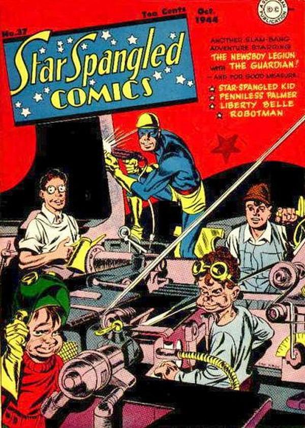 Star Spangled Comics #37 cover