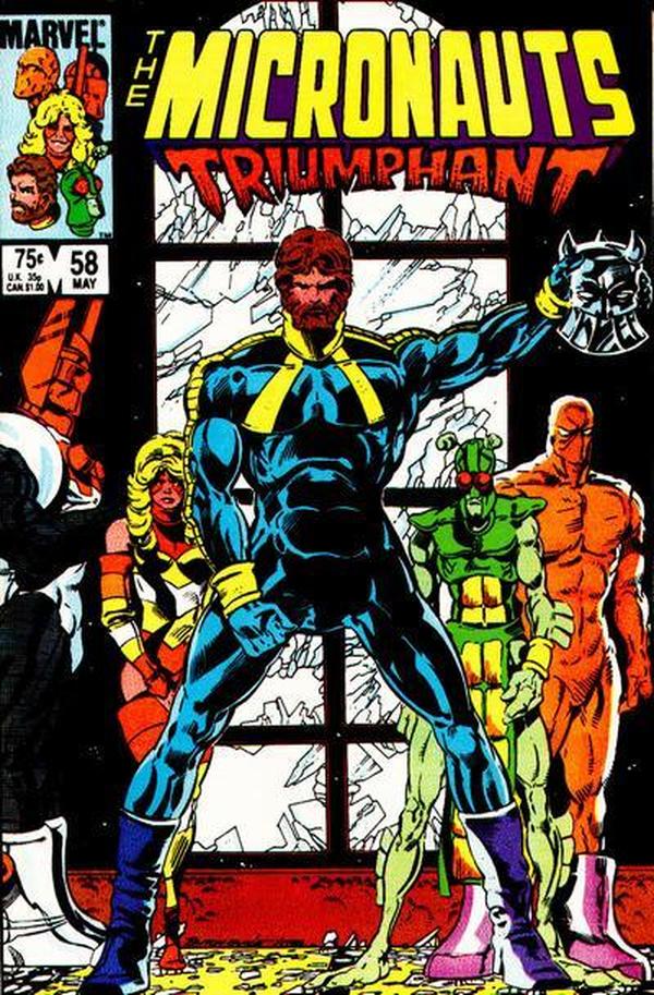 Micronauts #58 cover