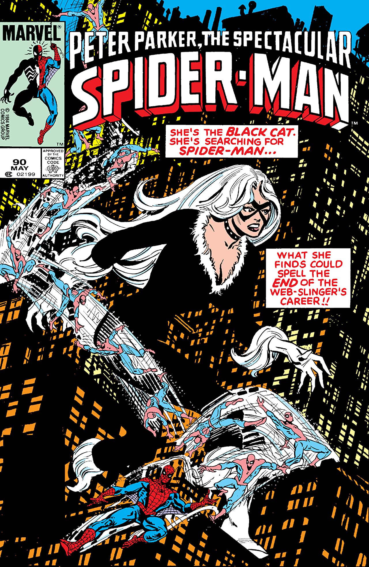 The Spectacular Spider-Man #90 cover