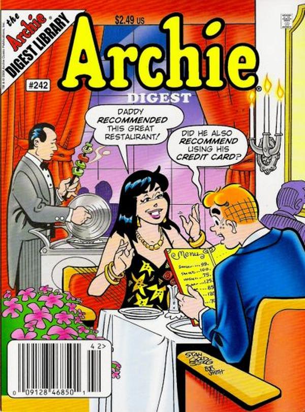 Archie Comics Digest #242 cover