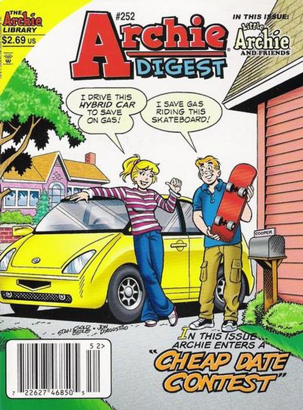 Archie Comics Digest #252 cover