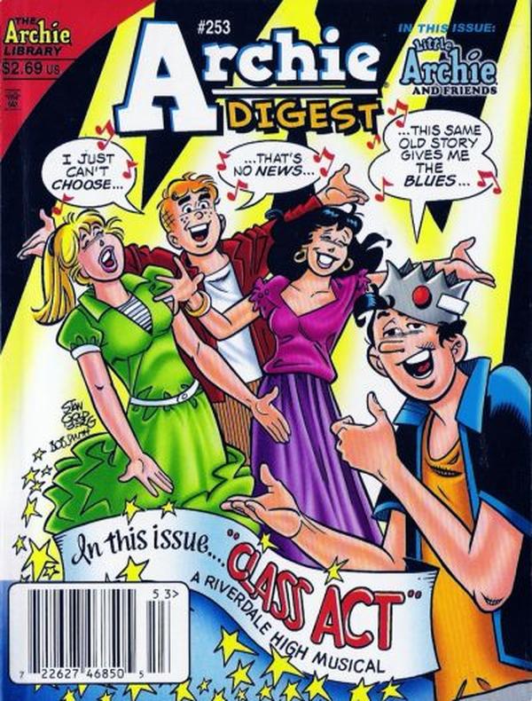 Archie Comics Digest #253 cover
