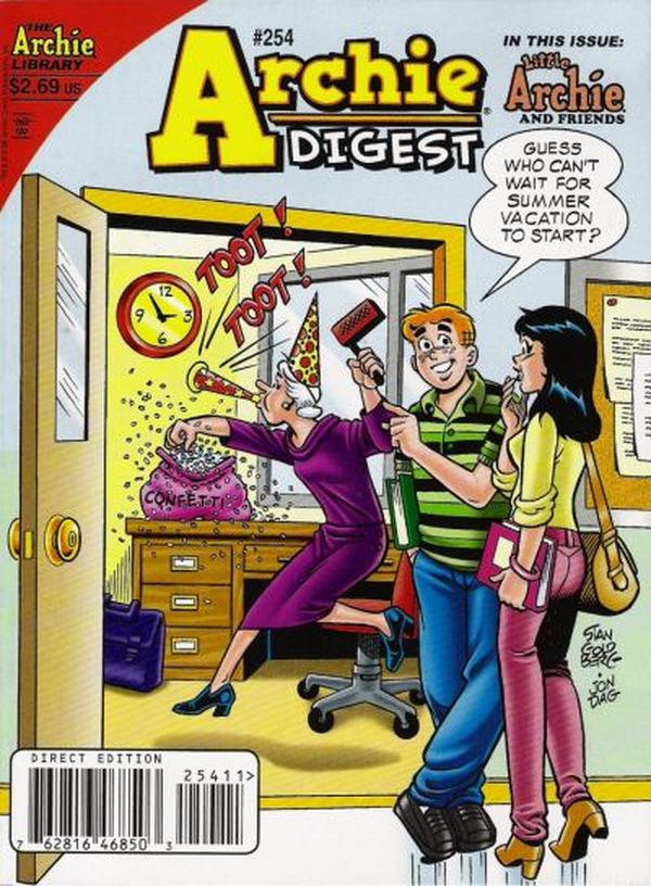 Archie Comics Digest #254 cover