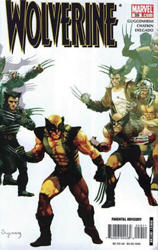 Wolverine #59 cover