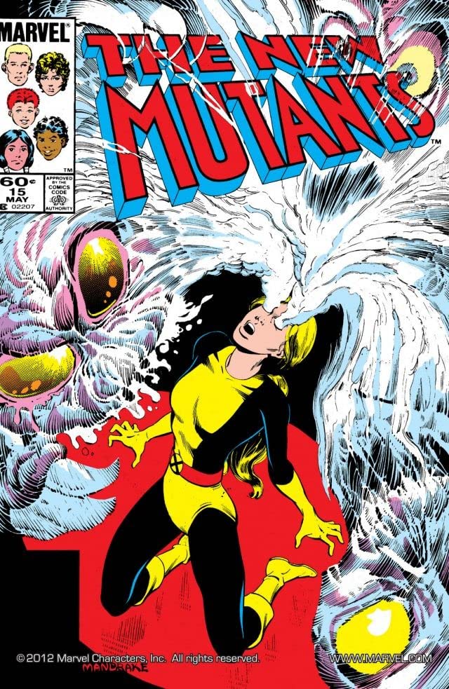 The New Mutants #15 cover