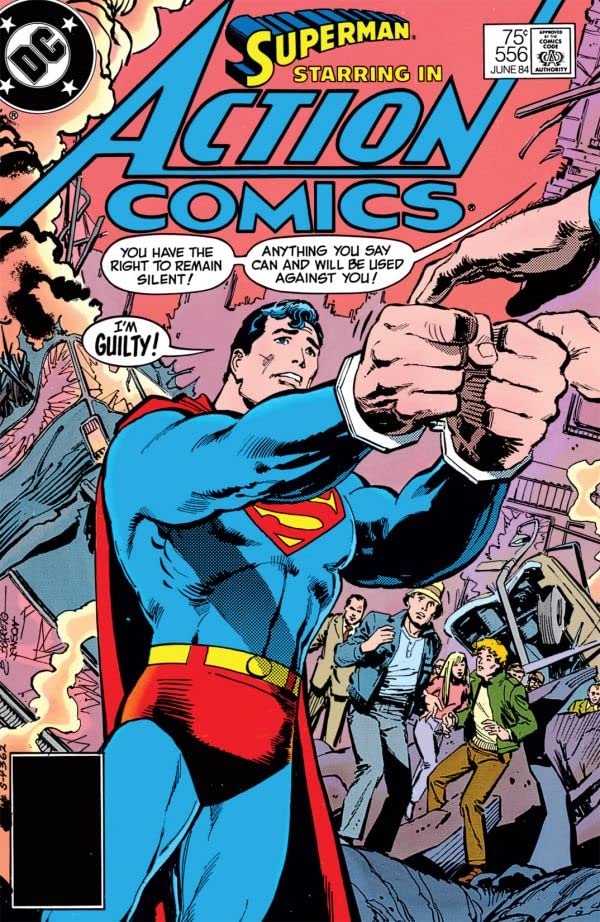 Action Comics #556 cover