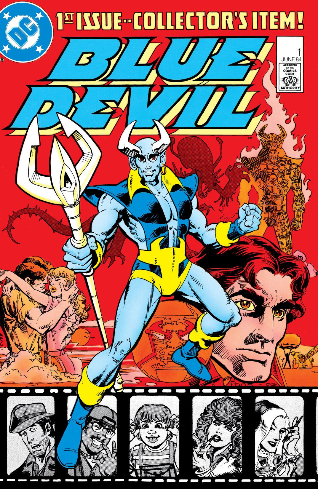 Blue Devil #1 cover