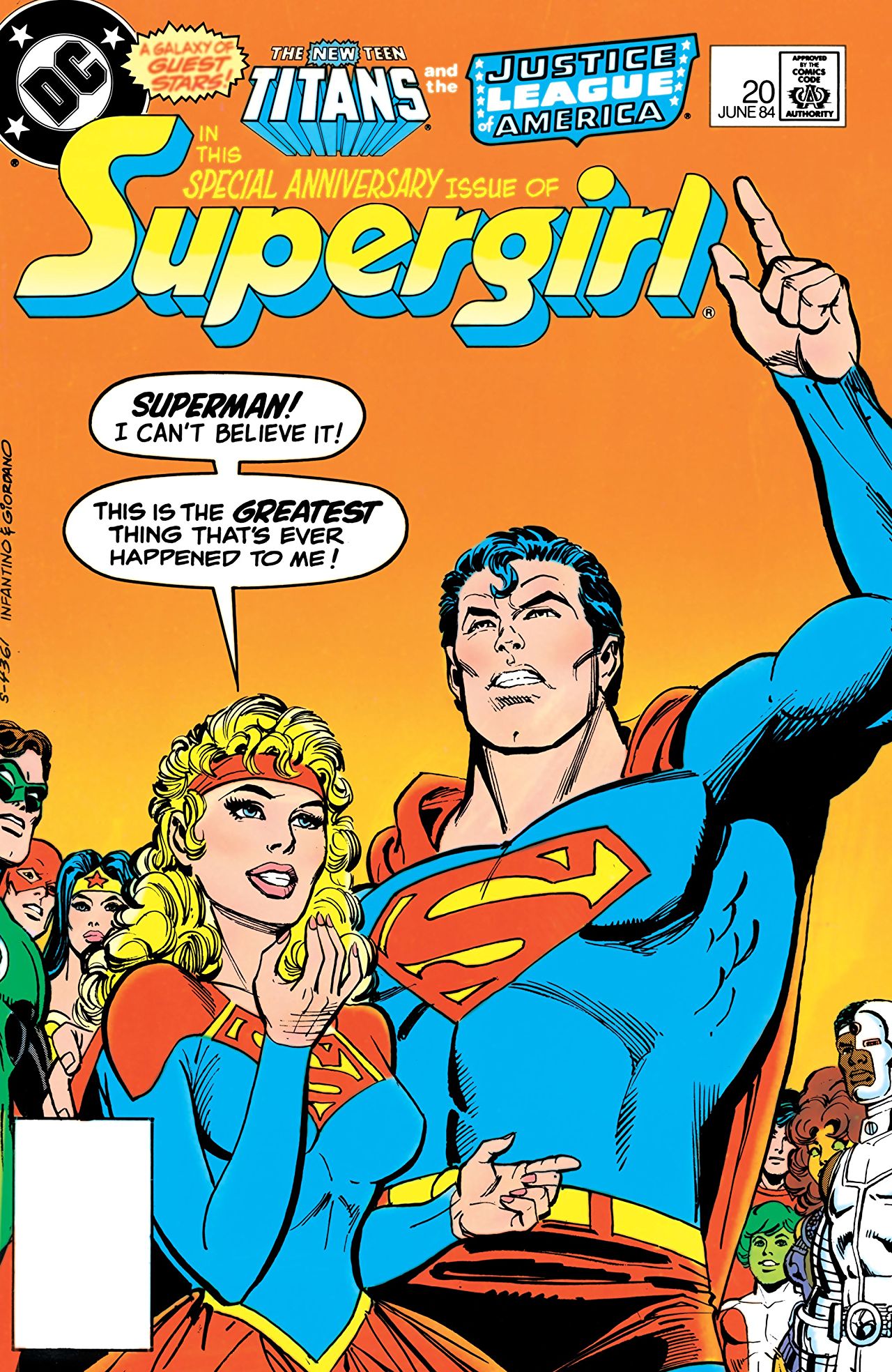 Supergirl #20 cover