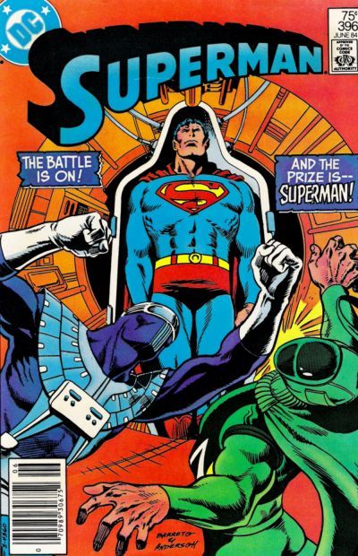 Superman #396 cover