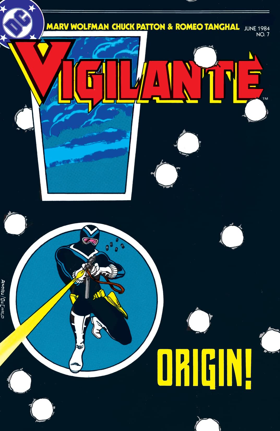The Vigilante #7 cover
