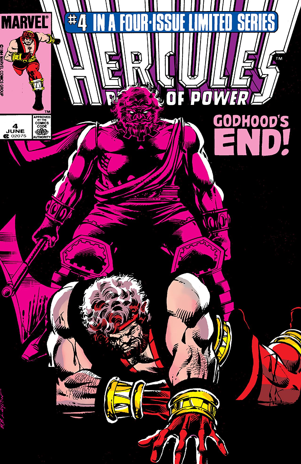 Hercules #4 cover