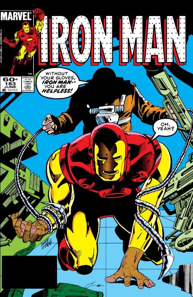 Iron Man #183 cover
