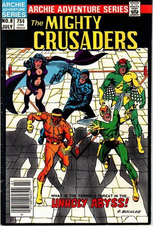 The Mighty Crusaders #8 cover