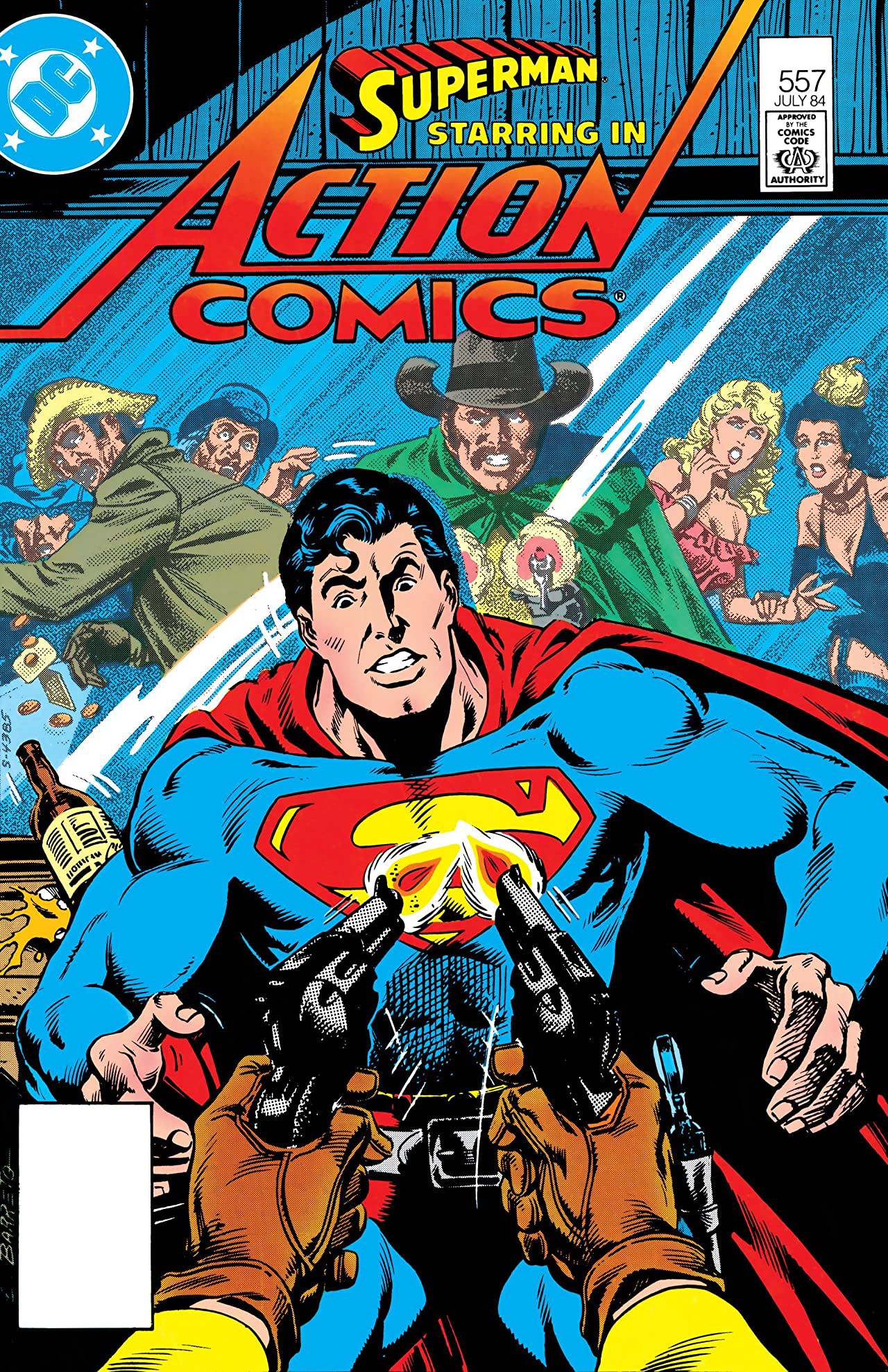 Action Comics #557 cover