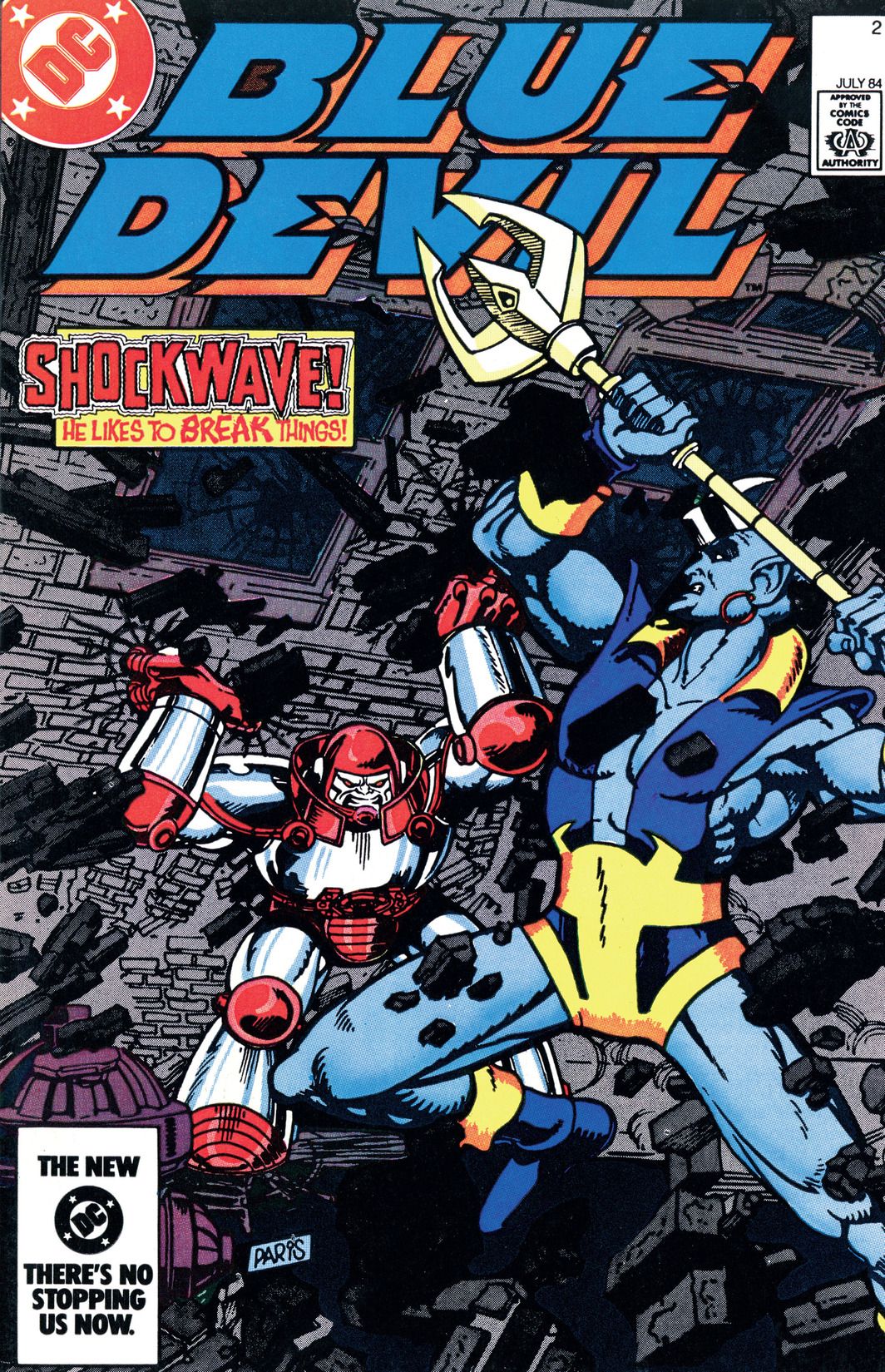 Blue Devil #2 cover