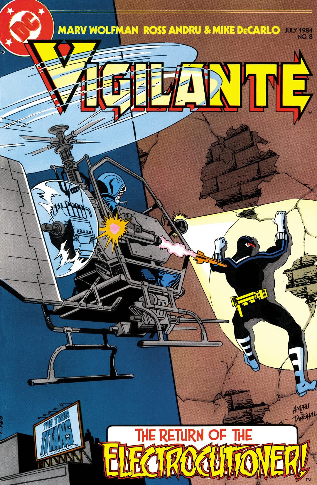 The Vigilante #8 cover