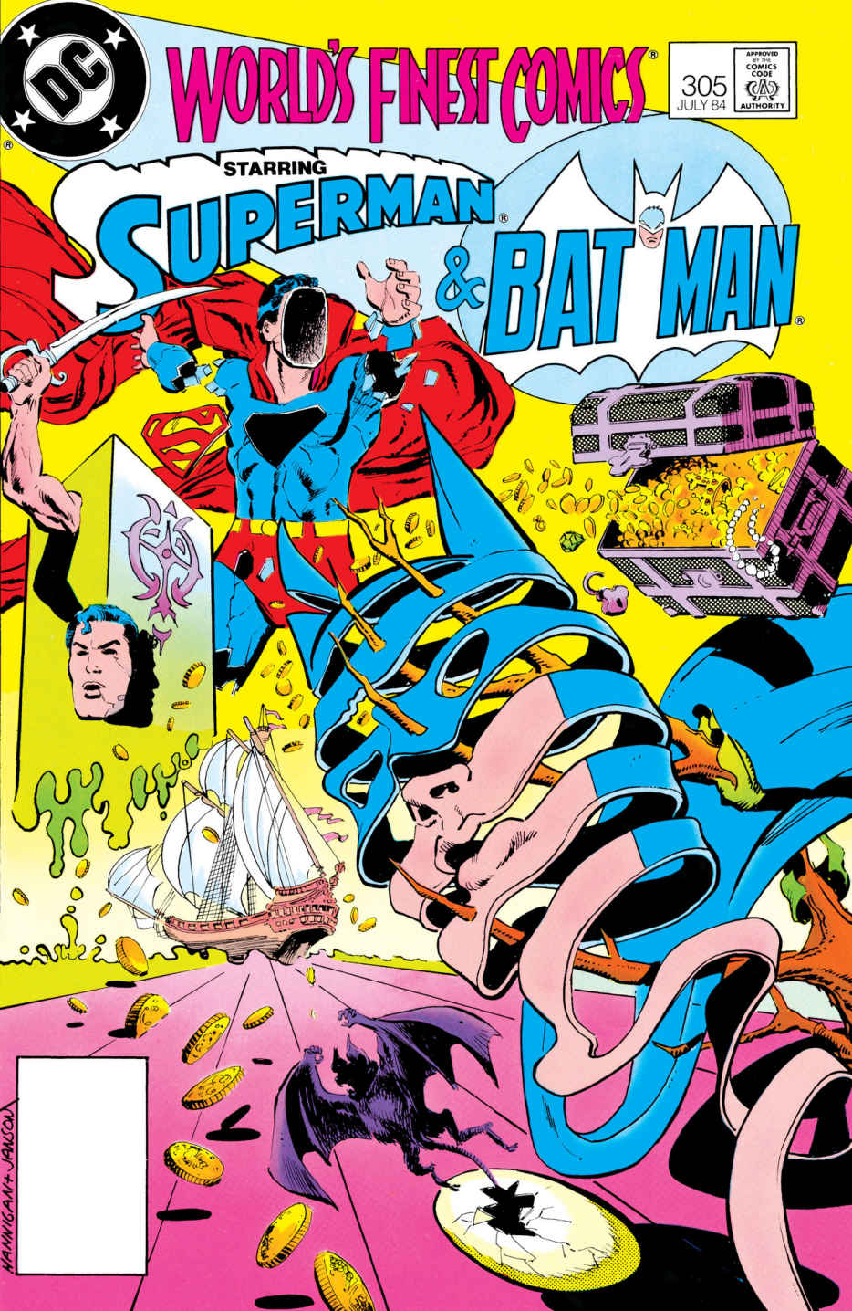 World's Finest Comics #305 cover