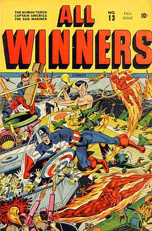 All-Winners Comics #13 cover