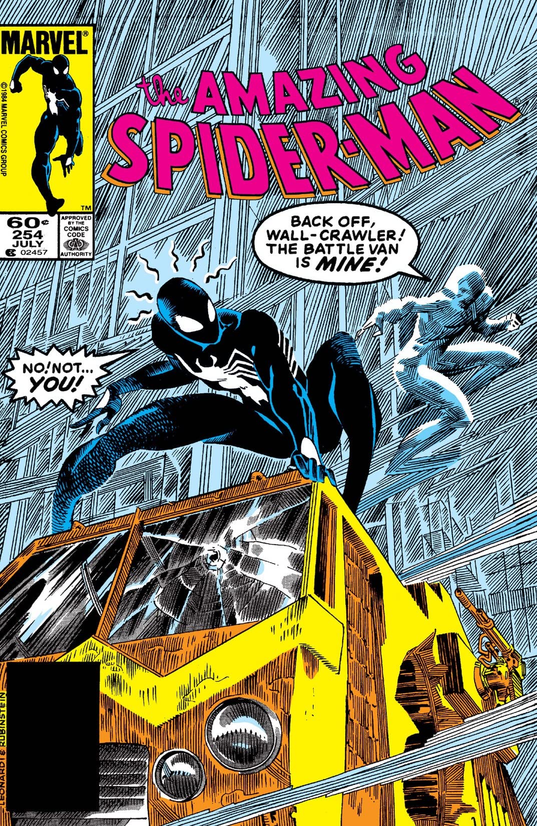 The Amazing Spider-Man #254 cover