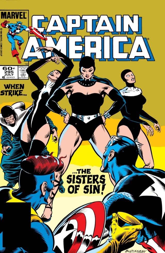 Captain America #295 cover