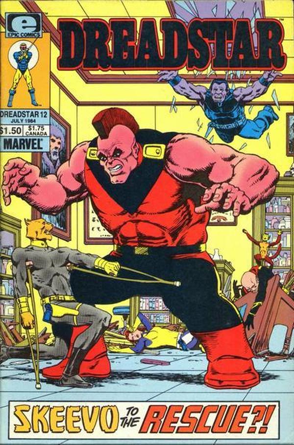 Dreadstar #12 cover