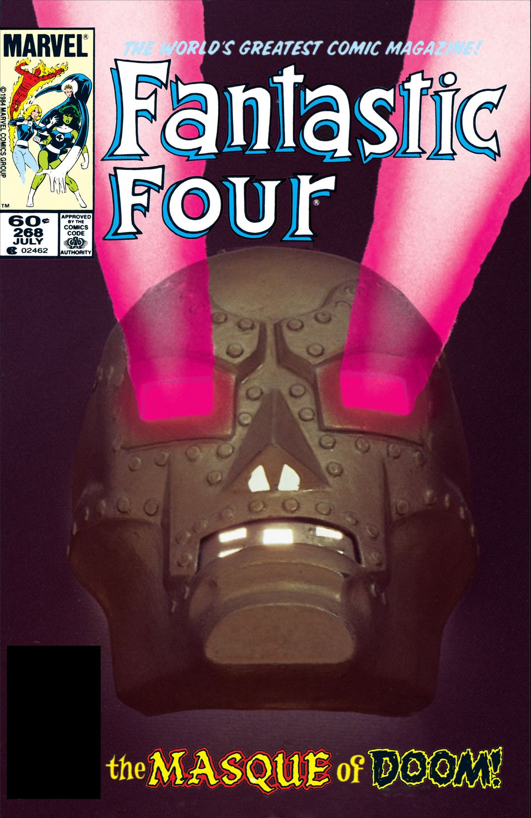 Fantastic Four #268 cover