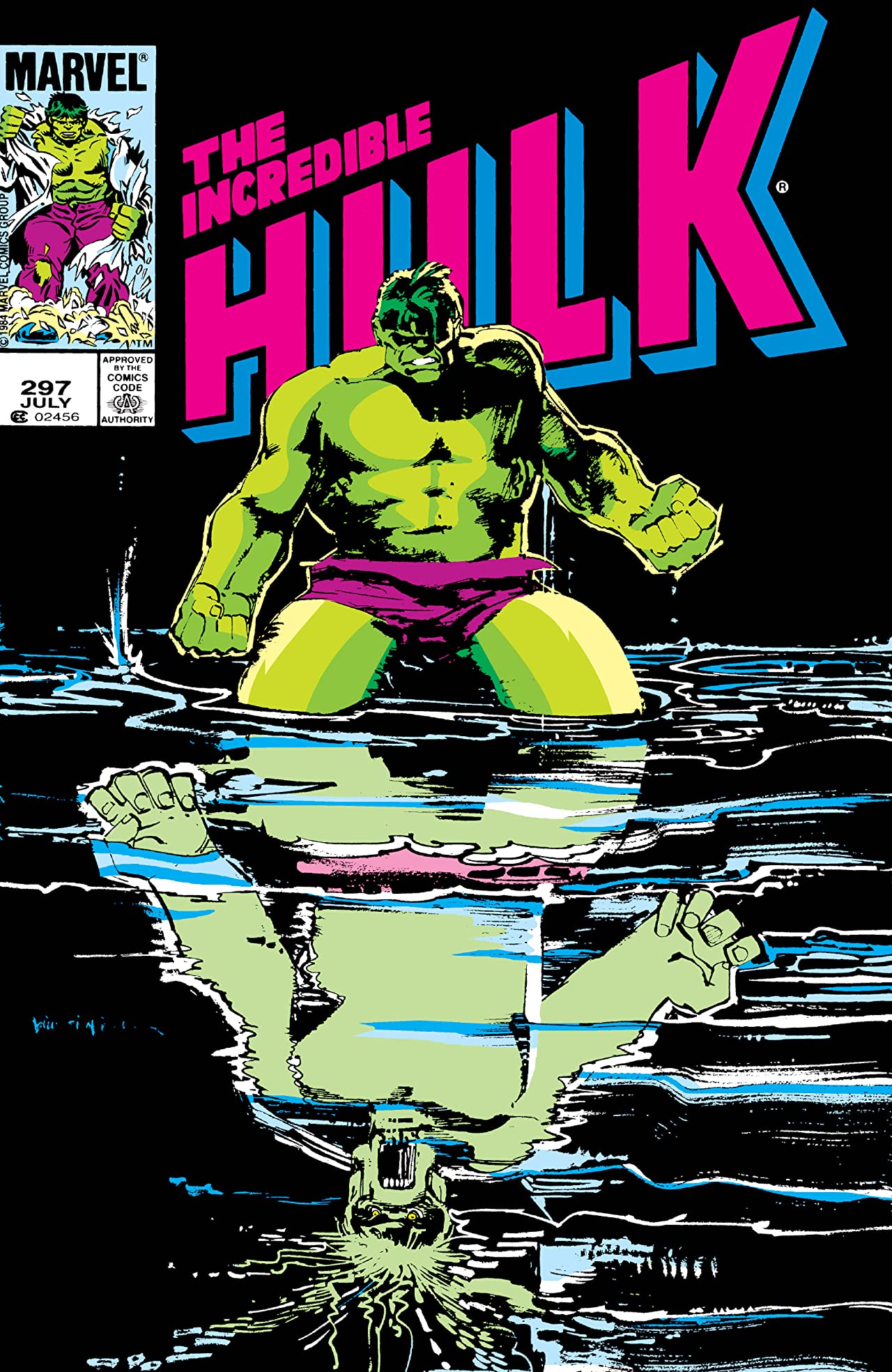The Incredible Hulk #297 cover