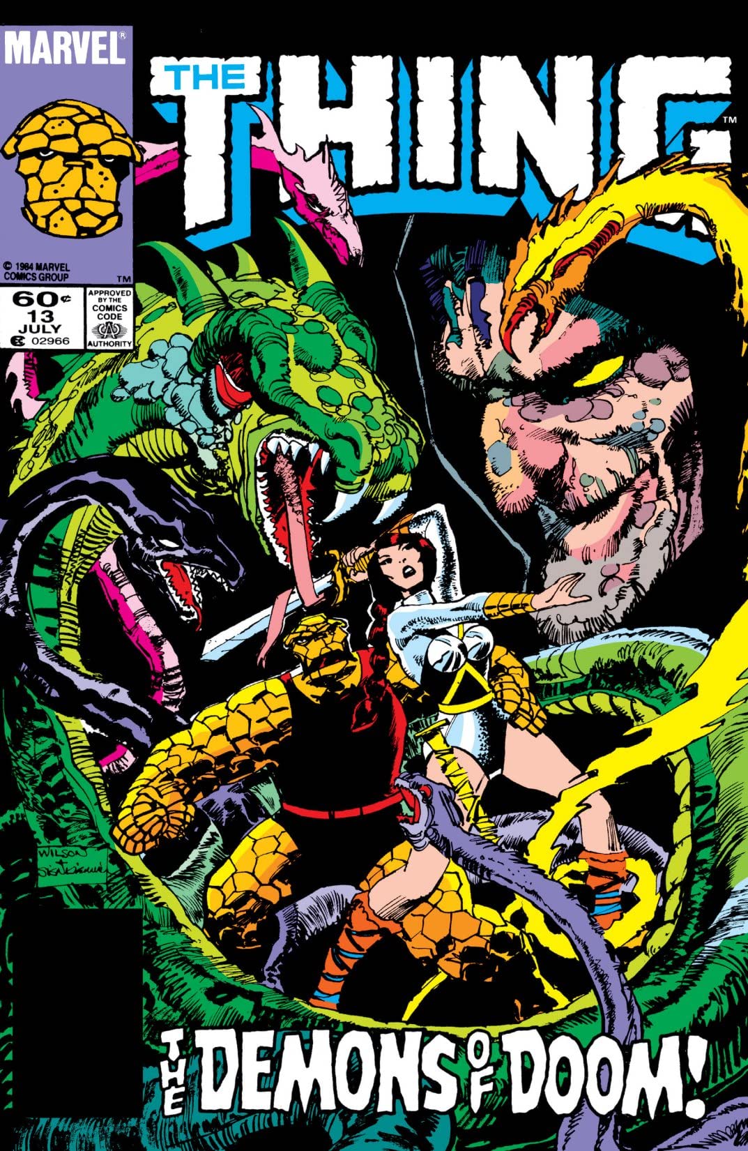 The Thing #13 cover