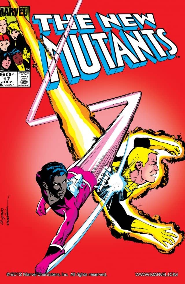 The New Mutants #17 cover