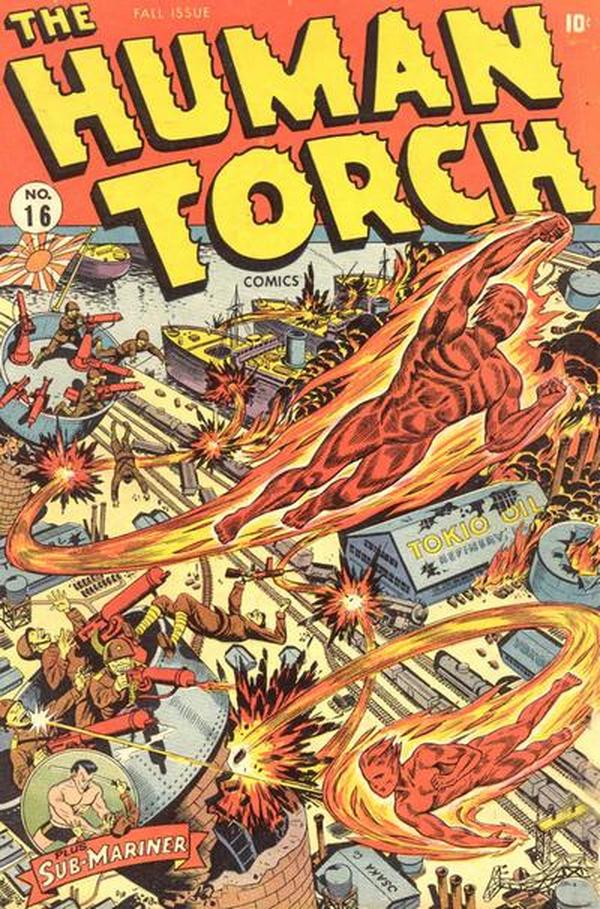 The Human Torch #16 cover