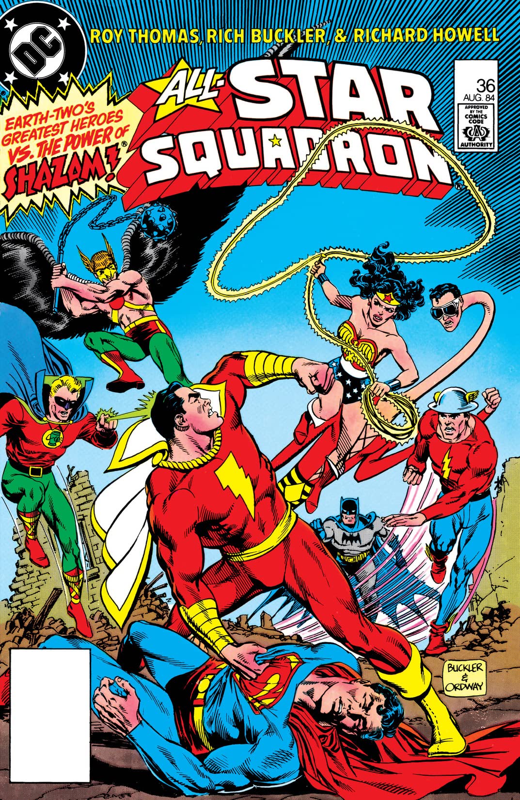 All-Star Squadron #36 cover